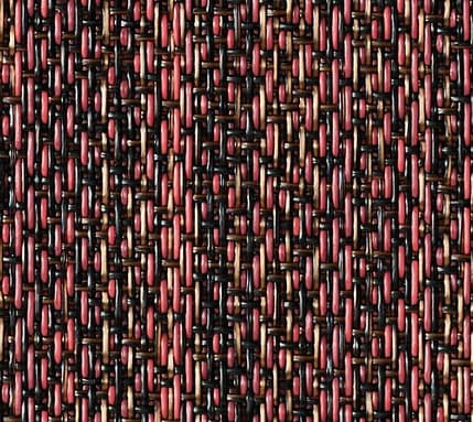 Costilla weave, shown as ZAN 20 Costilla Burgundy
